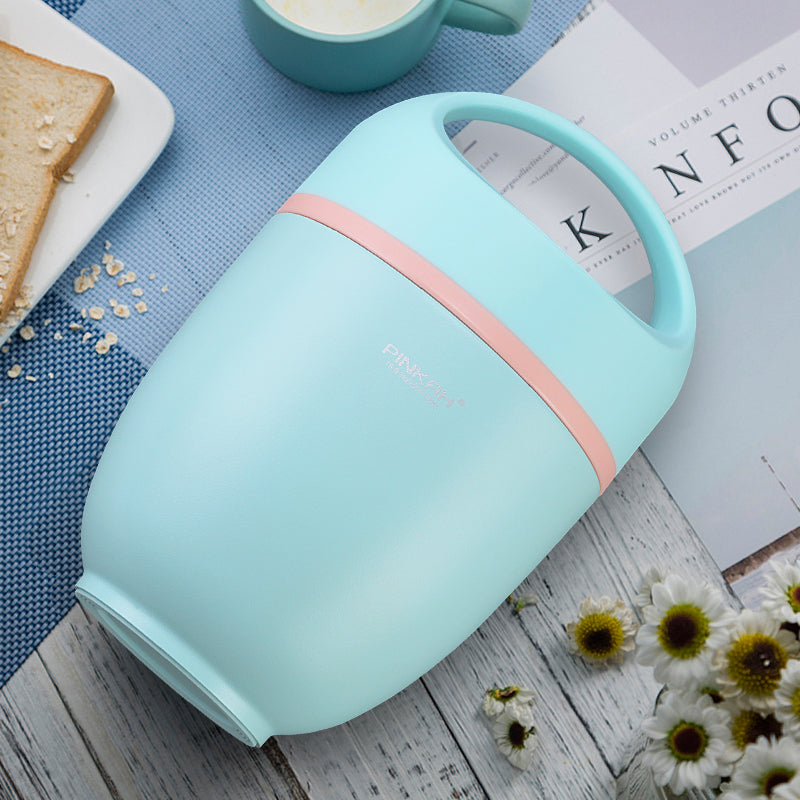 Pinkah Insulated Lunch Box with Spoon