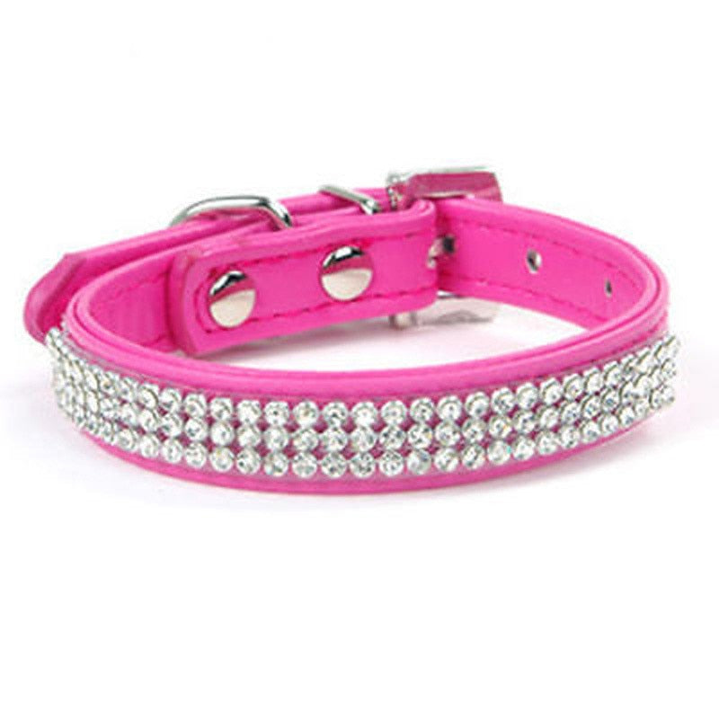 Bling Rhinestone PU Leather Crystal Diamond