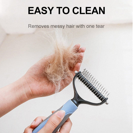 Dog Brush Pet Dog Hair Remover Cat Comb Grooming
