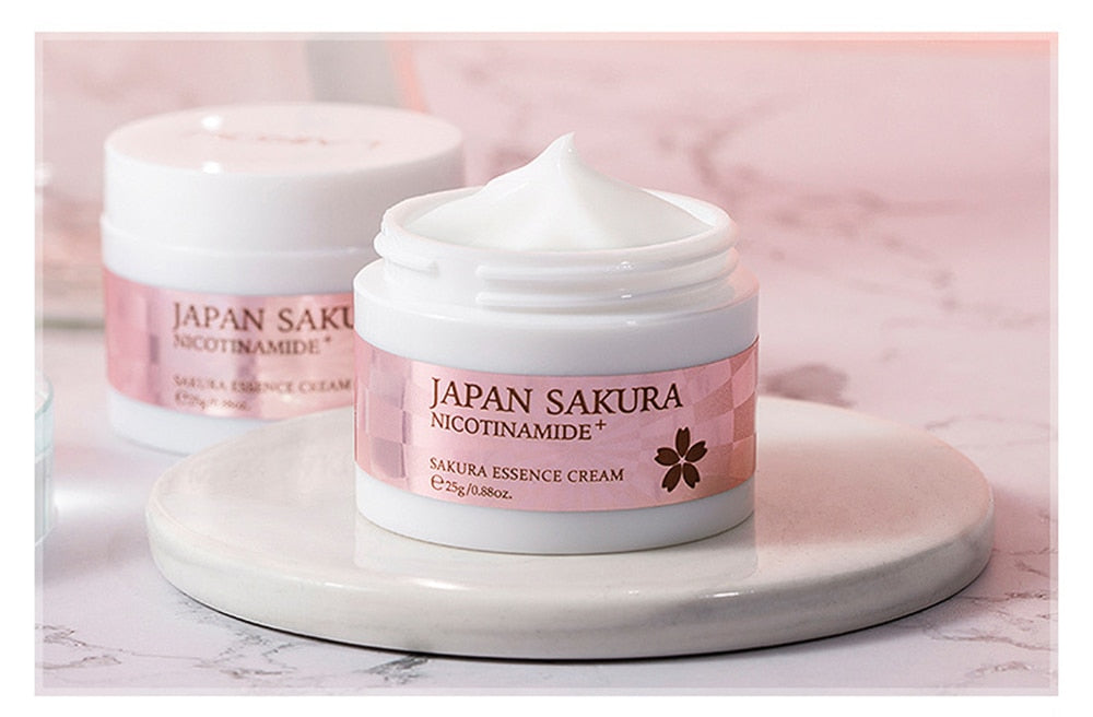 Skincare Product Sakura Set Whitening Cream