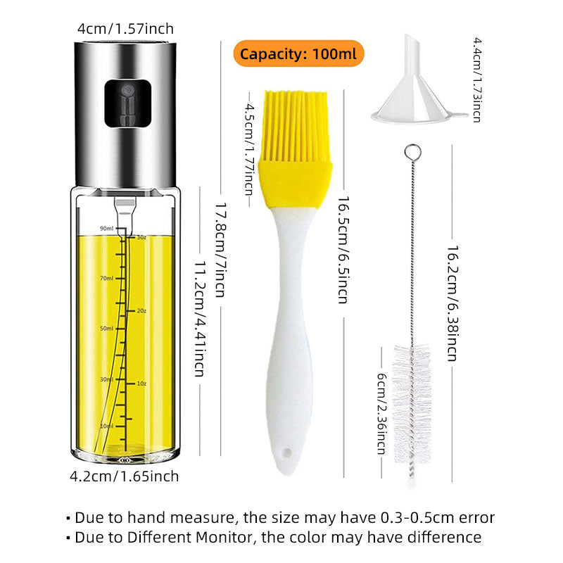 Oil spray bottle pulverizador aceite dispenser sprayer